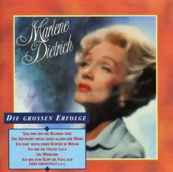 CD Marlene Dietrich: Die Großen Erfolge