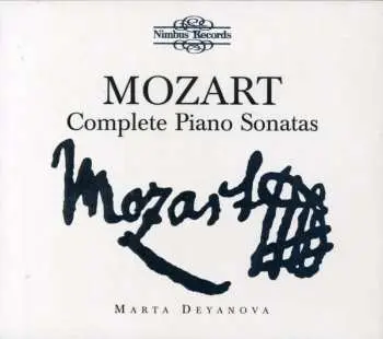 6CD/Box Set Marta Deyanova: Mozart Complete Piano Sonatas