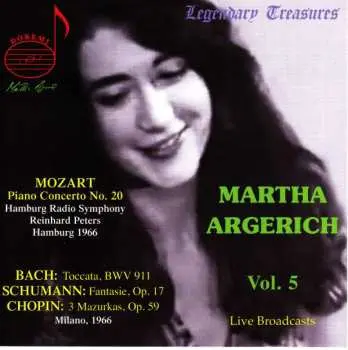 CD Martha Argerich: Martha Argerich Vol. 5 / Live Broadcasts 1966
