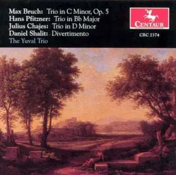 CD Max Bruch: Max Bruch: Piano Trio In C Minor, Op. 5 / Hans Pfitzner: Trio In Bb Minor / Julius Chajes: Trio In D Minor / Daniel Shalit: Divertimento