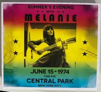 2LP Melanie: Summer's Evening With Melanie: Central Park 1974