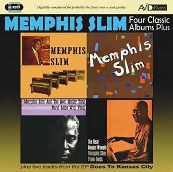 2CD Memphis Slim: Four Classic Albums Plus