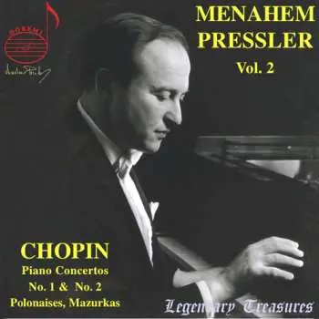 2CD Menahem Pressler: Vol.2: Piano Concertos No.1 & No.2 , Polonaises, Mazurkas