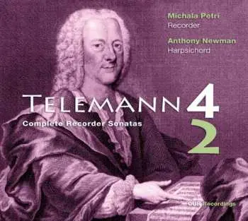 CD Michala Petri: Telemann - Complete sonatas for recorder and basso continuo