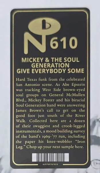 LP Mickey & The Soul Generation: Give Everybody Some