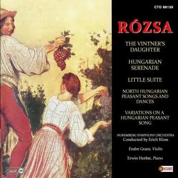 CD Miklós Rózsa: Ungarische Serenade Op.25
