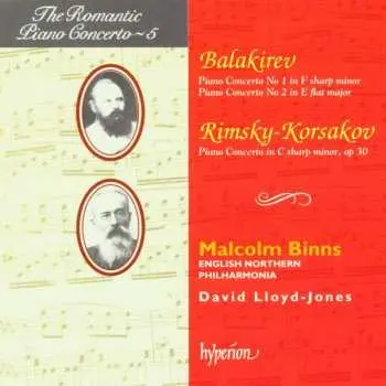 CD Mily Balakirev: Piano Concerto No 1 In F Sharp Minor, Piano Concerto No 2 In E Flat Major / Piano Concerto In C Sharp Minor, Op 30