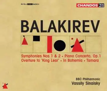 2CD Mily Balakirev: Symphonies Nos 1 & 2