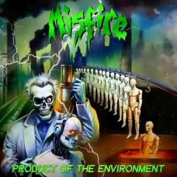 LP Misfire: Product Of The Environment (neon Green & Black Splatter Vinyl)