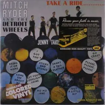 LP Mitch Ryder & The Detroit Wheels: Take A Ride... CLR