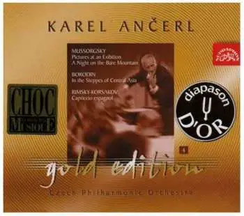 Česká filharmonie, Karel Ančerl – Ančerl Gold Edition 4. Musorgskij, Borodin & Rimskij-Korsakov CD