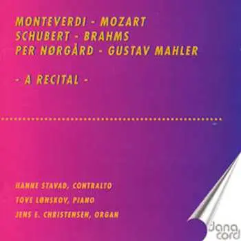 CD Claudio Monteverdi: A Recital