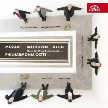 CD Philharmonia Octet: Mozart, Beethoven, Klein: Hudba pro d