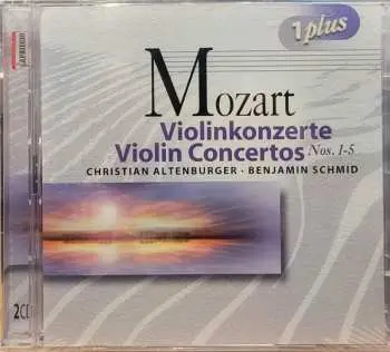 2CD Wolfgang Amadeus Mozart: Violinkonzerte / Violin Concertos Nos. 1-5