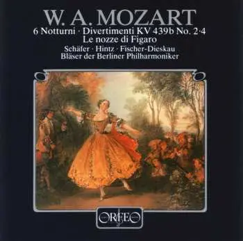 CD Wolfgang Amadeus Mozart: 6 Notturni / Divertimenti KV 439b Nos.2, 4, "Le Nozze Di Figaro"