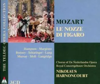 3CD Mozart / Hampson / Rco / Harnoncourt: Mozart: Le Nozze De Figaro (complete)