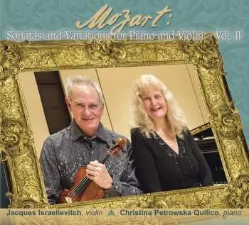 CD Wolfgang Amadeus Mozart: Sonatas And Variations For Piano And Violin – Vol. II