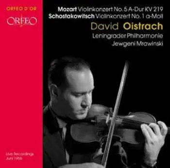 CD Wolfgang Amadeus Mozart: Violinkonzert No. 5 A-Dur KV 219 / Violinkonzert No. 1 A-Moll