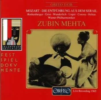 2CD Wolfgang Amadeus Mozart: Die Entführung Aus Dem Serail