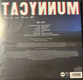 LP Munnycat: till death we do art - Split Red Blue Transparent VINYL LP