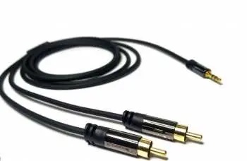 NAKAMICHI - HQ Premium 2RCA-jack 3,5mm