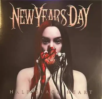 LP New Years Day: Half Black Heart CLR