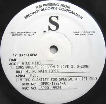 LP O.C.: Word... Life / Genocide & Juice Sampler EP