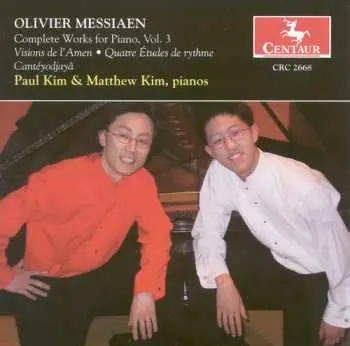 CD Olivier Messiaen: Complete Works For Piano, Vol. 3