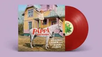 LP Orchester & Chor Eric Frantzen: Pippi Langstrumpf - Die Original-lieder Aus Den Pippi-filmen (limited Edition) (red Vinyl)