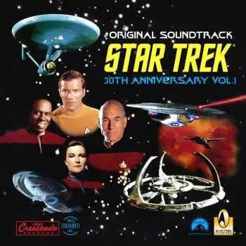 LP Various: Star Trek (Original Soundtrack) (30th Anniversary Vol.1) CLR | LTD