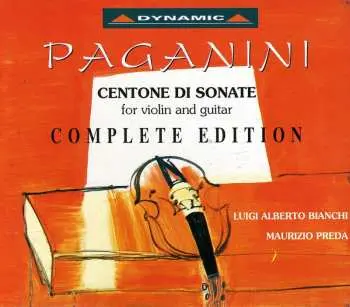 3CD/Box Set Niccolò Paganini: Centone Di Sonate For Violin And Guitar - Complete Edition