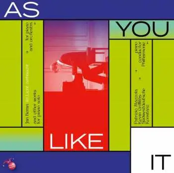 CD Patrizio Mazzola: As You Like It
