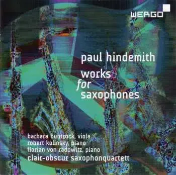 CD Paul Hindemith: Works For Saxophones