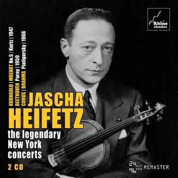 2CD Paul Paray: Jascha Heifetz - The Legendary New York Concerts