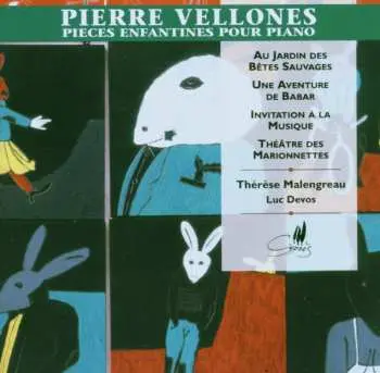 CD Pierre Vellones: Pieces Enfantines Pour Piano