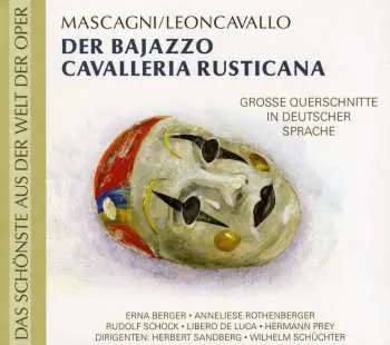CD Pietro Mascagni: Cavalleria Rusticana (querschnitt In Deutscher Sprache)