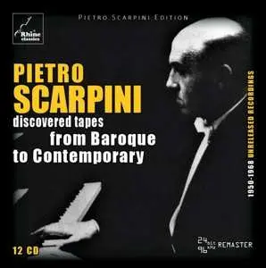 12CD Pietro Scarpini: Discovered Tapes From Baroque To Contemporary