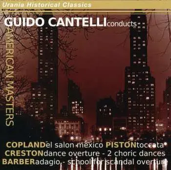 CD Piston / Copland / Npco / Cantelli: Guido Cantelli Conducts American Masters