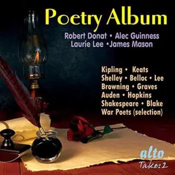 CD Poetry Album: Robert Donat Alec Guinness James Mason Laurie Lee