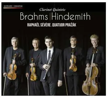 CD Prazak Quartet: brahms - hindemith - clarinet quintets