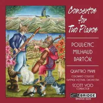 CD Quattro Mani: Concertos For Two Pianos