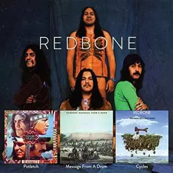 2CD Redbone: Potlatch / Message From A Drum / Cycles