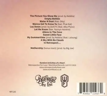 CD Retrospective For Love: Random Activities Of A Heart