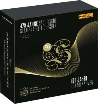 10CD Richard Strauss: Staatskapelle Dresden - 475 Jahre (100 Jahre Tonaufnahmen)