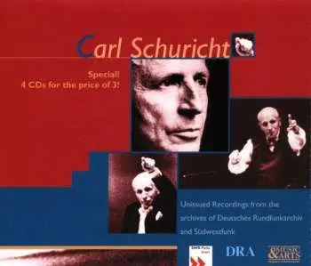 4CD Richard Wagner: Carl Schuricht - Unissued Broadcast Recordings