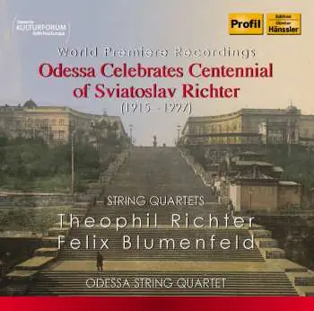 CD Richter / Odessa String Quartet: Odessa Celebrates Centennial Of Sviatoslav Richter