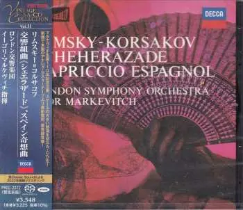 SACD Nikolai Rimsky-Korsakov: Scheherazade / Capriccio Espagnol LTD