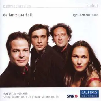 CD Delian Quartett: String Quartet Op. 41/1; Piano Quintet Op. 44