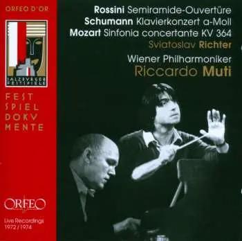 CD Gioacchino Rossini: Semiramide-Ouvertüre / Klavierkonzert A-Moll / Sinfonia Concertante KV 364