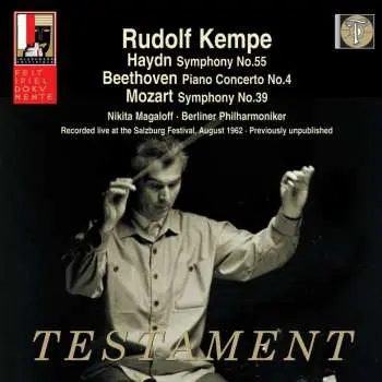 CD Rudolf Kempe: Symphony No.55 / Piano Concerto No.4 / Symphony No.39